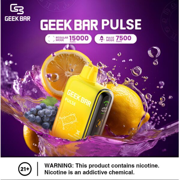 geek bar pulse puffs