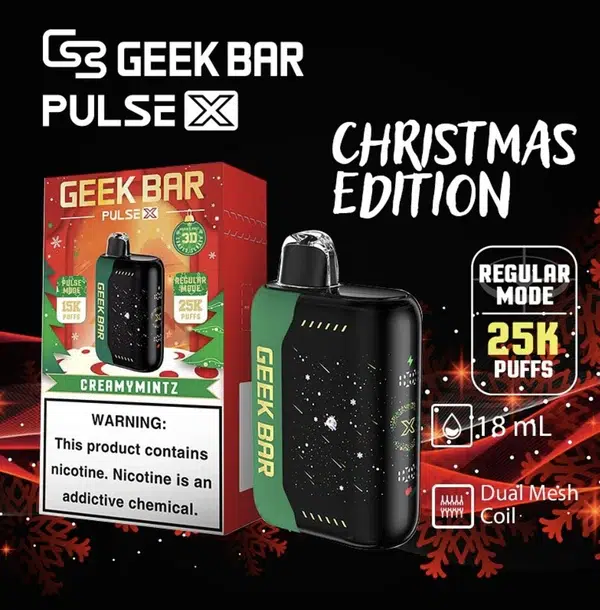 geek bar pulse x puffs