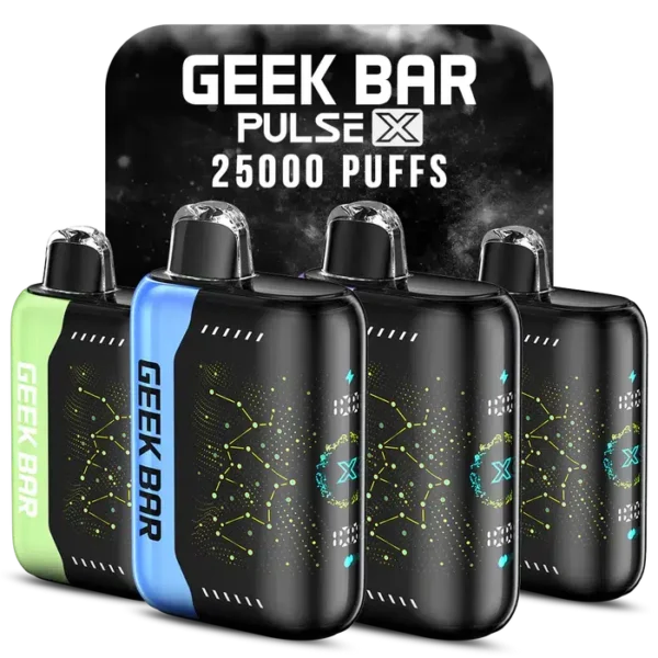geek bar pulse x puffs