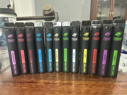 鯊克 口拋棄式電子煙 x