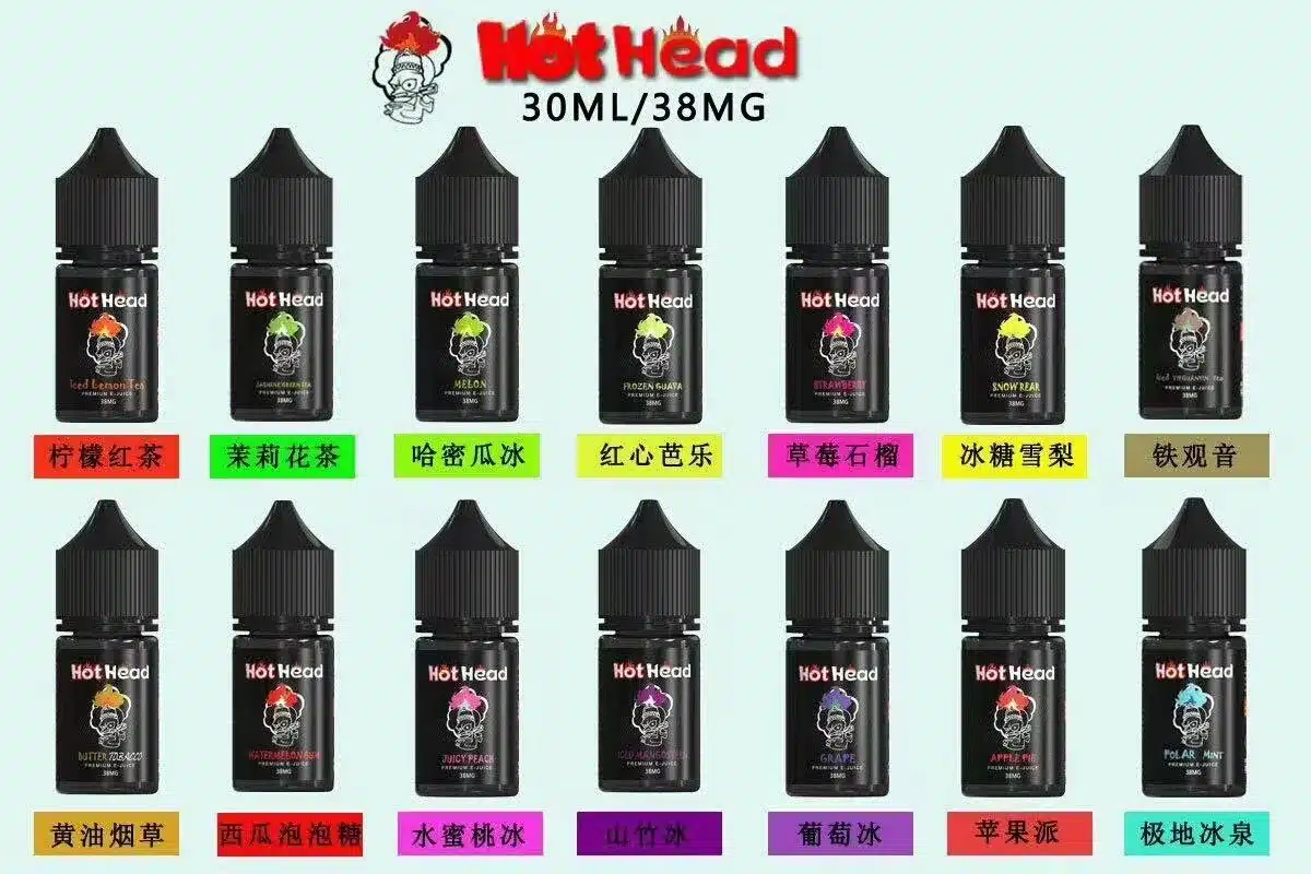 原裝正品 hot head 暴脾氣